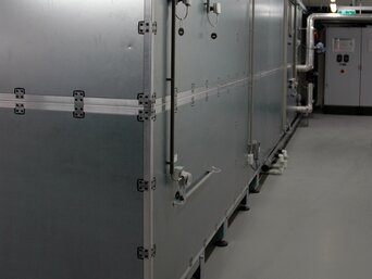 Lüftungszentralen von bösch sorgen im LKH Bludenz für perfektes Klima.