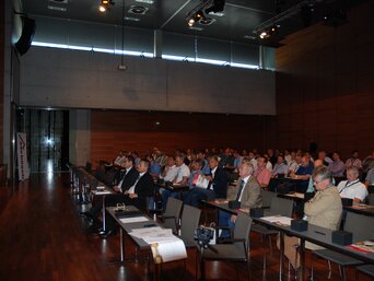 Die interessierten Zuhörer bei bösch Heizen der Zukunft im Ferry Porsche Congress Center in Zell am See | © Walter Bösch GmbH & Co KG