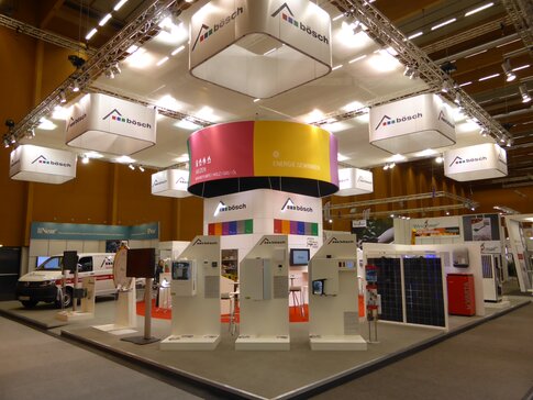 Der bösch Messestand in Wels entpuppte sich als wahrer Besuchermagnet. | © Walter Bösch GmbH & Co KG