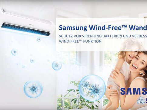 Schutz vor Viren und Bakterien mit den Samsung Wind-Free Geräten | © SamCool GmbH