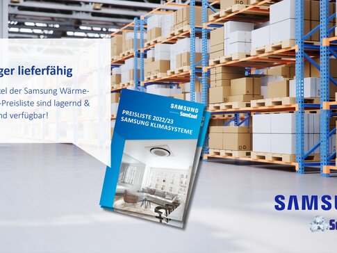Alle Samsung Wärmepumpe derzeit ab Lager verfügbar! | © SamCool