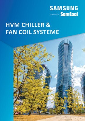 Prospekt HVM Chiller und Fan Coil Systeme  | © SamCool GmbH