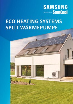 Prospekt Eco Heating Systems Split Wärmepumpe | © SamCool GmbH